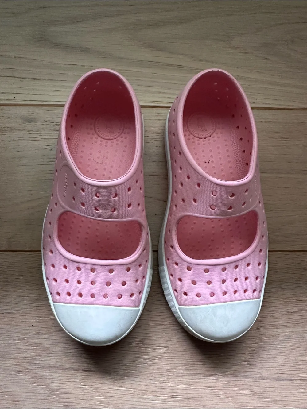 Native Kids Pink Slip-On Water-Friendly Mary Jane Shoes size C11
